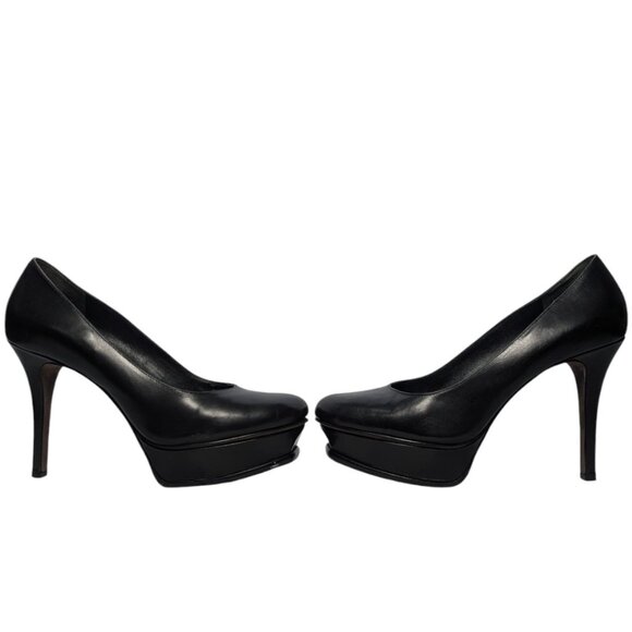 Vera Wang Lavender Platform Heels - Picture 3 of 10